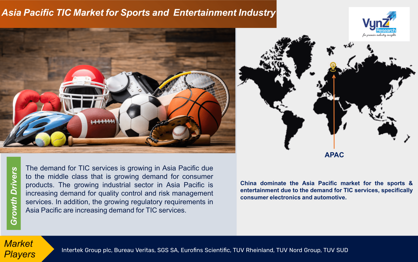 Asia Pacific TIC Market for Sports and Entertainment Industry